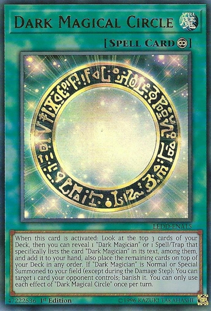 Image for Dark Magical Circle (Legendary Dragon Decks) (LEDD-ENA15) - YuGiOh