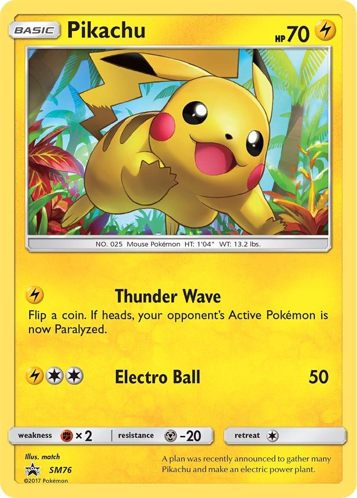 Image for Pikachu - SM76 (SM Promos) (SM76) - Pokemon