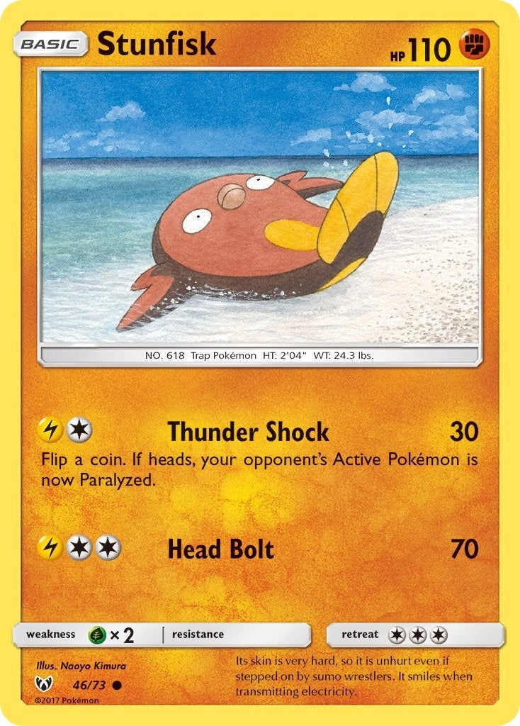 Image for Stunfisk (Shining Legends) (46/73) - Pokemon