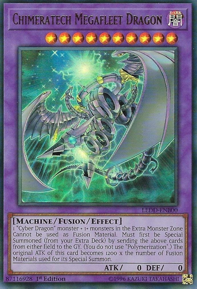 Image for Chimeratech Megafleet Dragon (Legendary Dragon Decks) (LEDD-ENB00) - YuGiOh