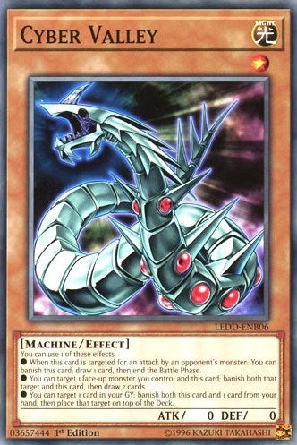 Image for Cyber Valley (Legendary Dragon Decks) (LEDD-ENB06) - YuGiOh