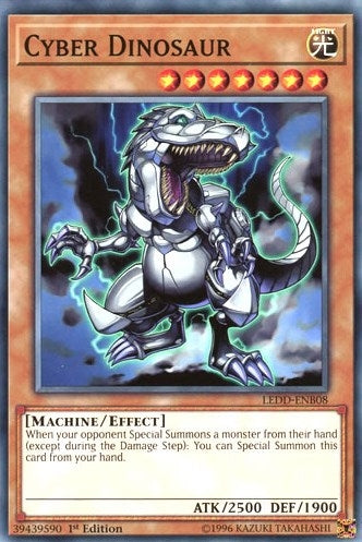 Image for Cyber Dinosaur (Legendary Dragon Decks) (LEDD-ENB08) - YuGiOh