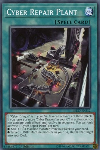 Image for Cyber Repair Plant (Legendary Dragon Decks) (LEDD-ENB12) - YuGiOh