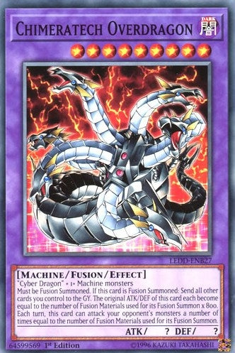 Image for Chimeratech Overdragon (Legendary Dragon Decks) (LEDD-ENB27) - YuGiOh