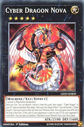 Image for Cyber Dragon Nova (Legendary Dragon Decks) (LEDD-ENB30) - YuGiOh
