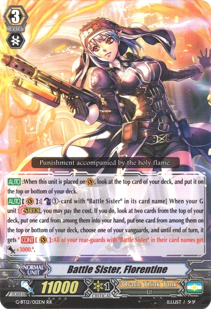 Image for Battle Sister, Florentine (G-BT12: Dragon King's Awakening) (G-BT12/012EN) - Cardfight Vanguard
