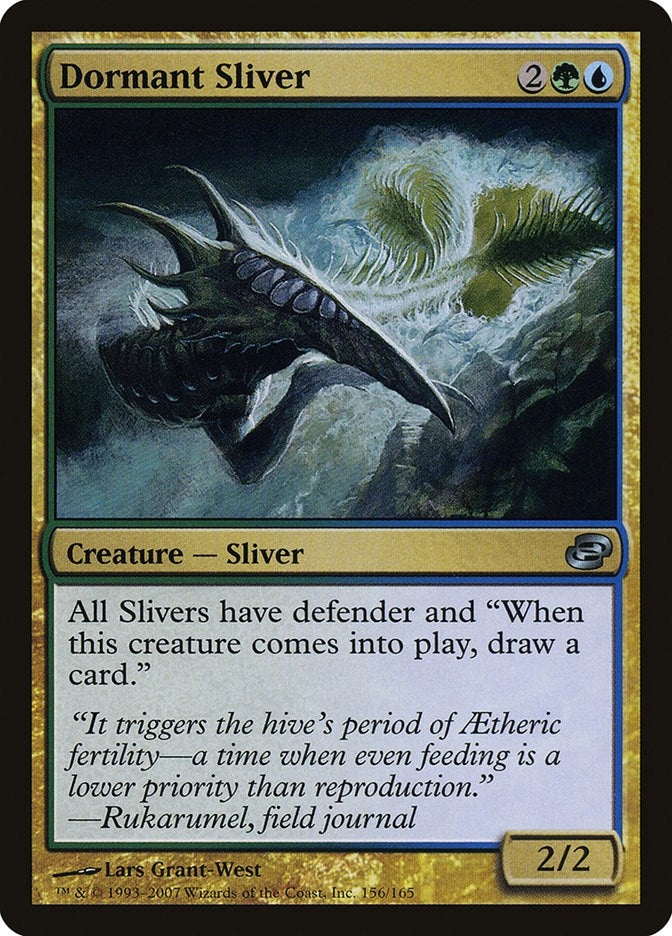 Image for Dormant Sliver (Planar Chaos) (156) - Magic: The Gathering
