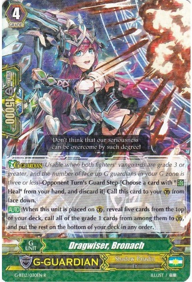 Image for Dragwiser, Bronach (G-BT12: Dragon King's Awakening) (G-BT12/030EN) - Cardfight Vanguard