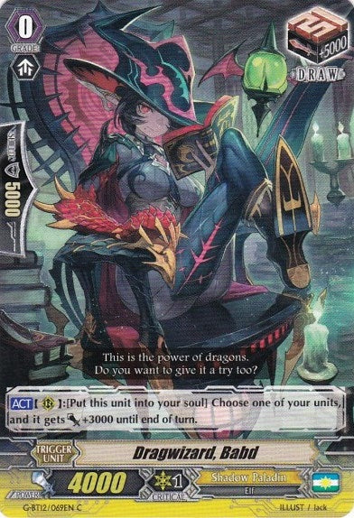 Image for Dragwizard, Babd (G-BT12: Dragon King's Awakening) (G-BT12/069EN) - Cardfight Vanguard