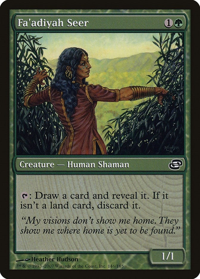 Image for Fa'adiyah Seer (Planar Chaos) (146) - Magic: The Gathering