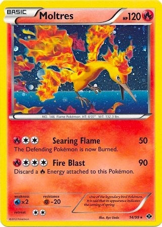 Image for Moltres - 14/99 (Next Destinies) (Blister Exclusives) (014/099) - Pokemon