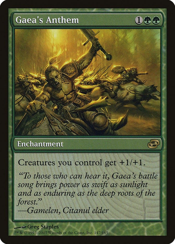 Image for Gaea's Anthem (Planar Chaos) (147) - Magic: The Gathering
