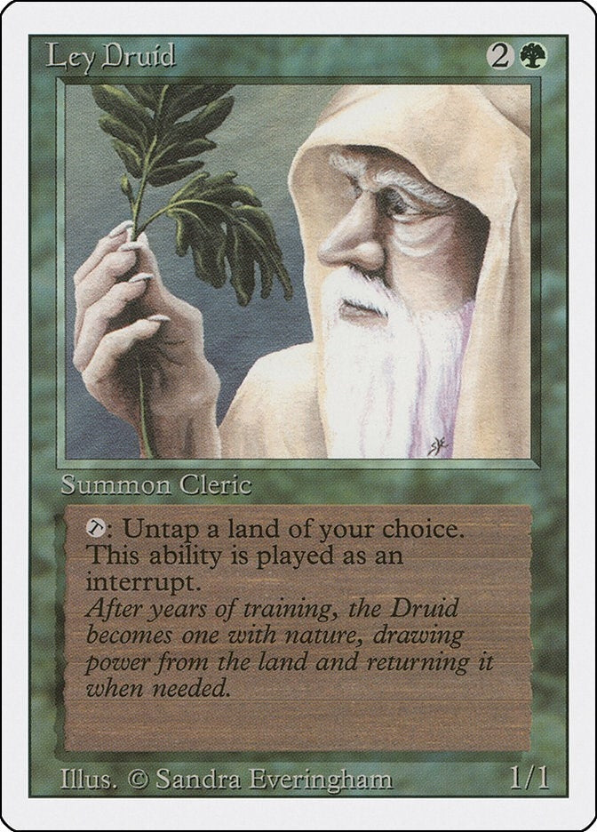 Image for Ley Druid (Revised Edition) - Magic: The Gathering