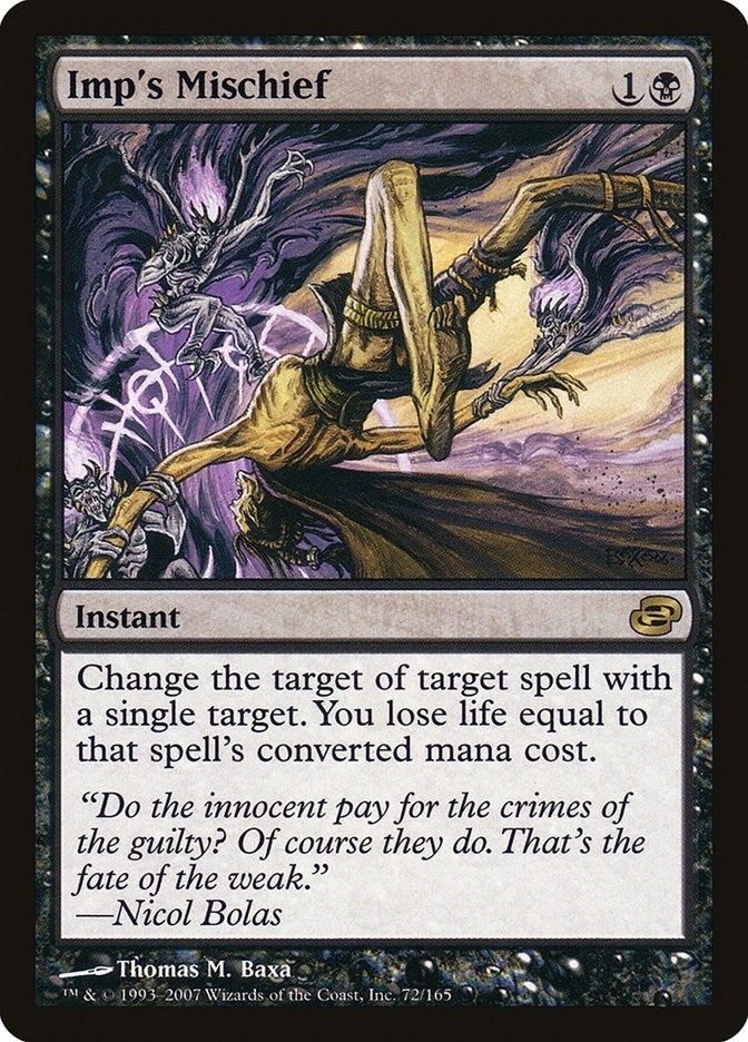 Image for Imp's Mischief (Planar Chaos) (72) - Magic: The Gathering