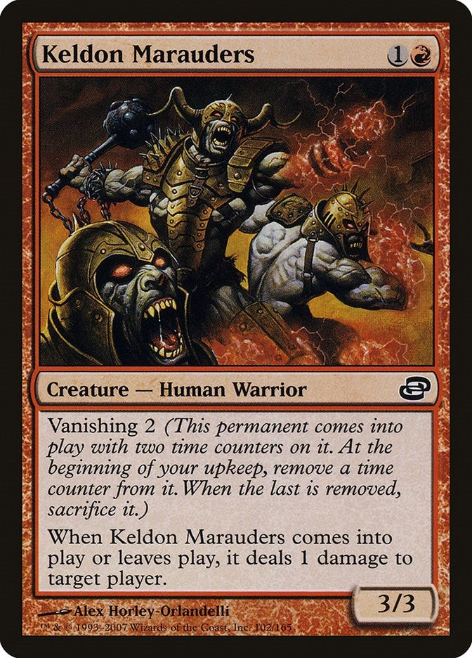 Image for Keldon Marauders (Planar Chaos) (102) - Magic: The Gathering