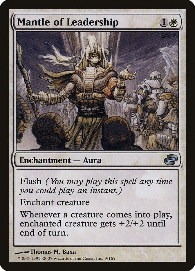 Image for Mantle of Leadership (Planar Chaos) (9) - Magic: The Gathering
