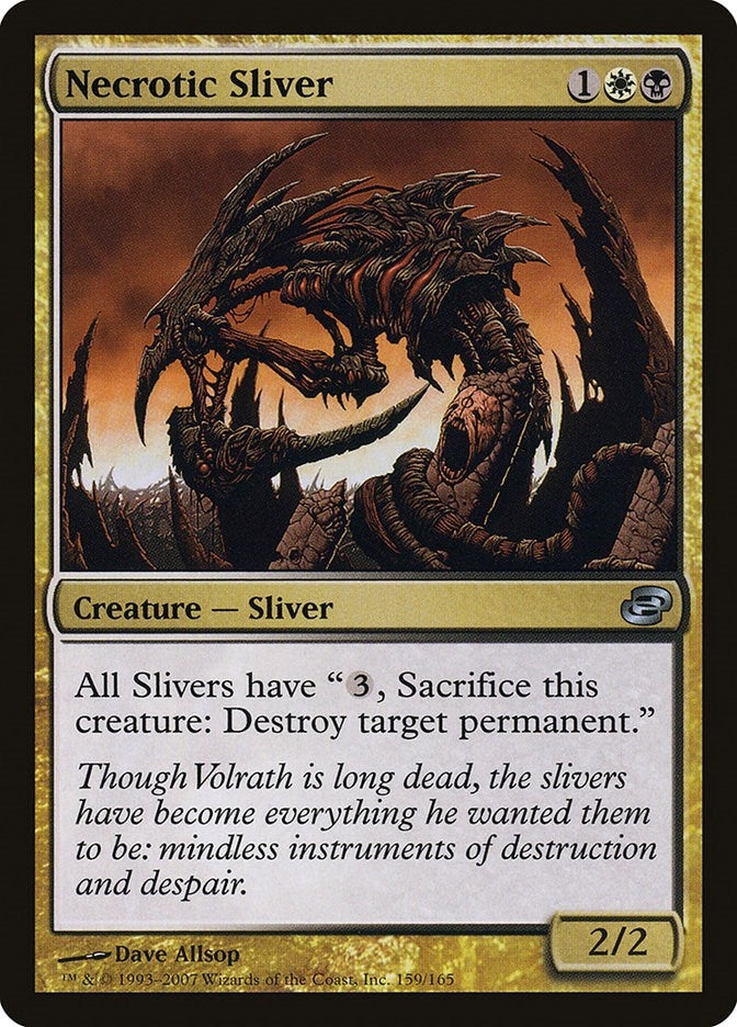 Image for Necrotic Sliver (Planar Chaos) (159) - Magic: The Gathering