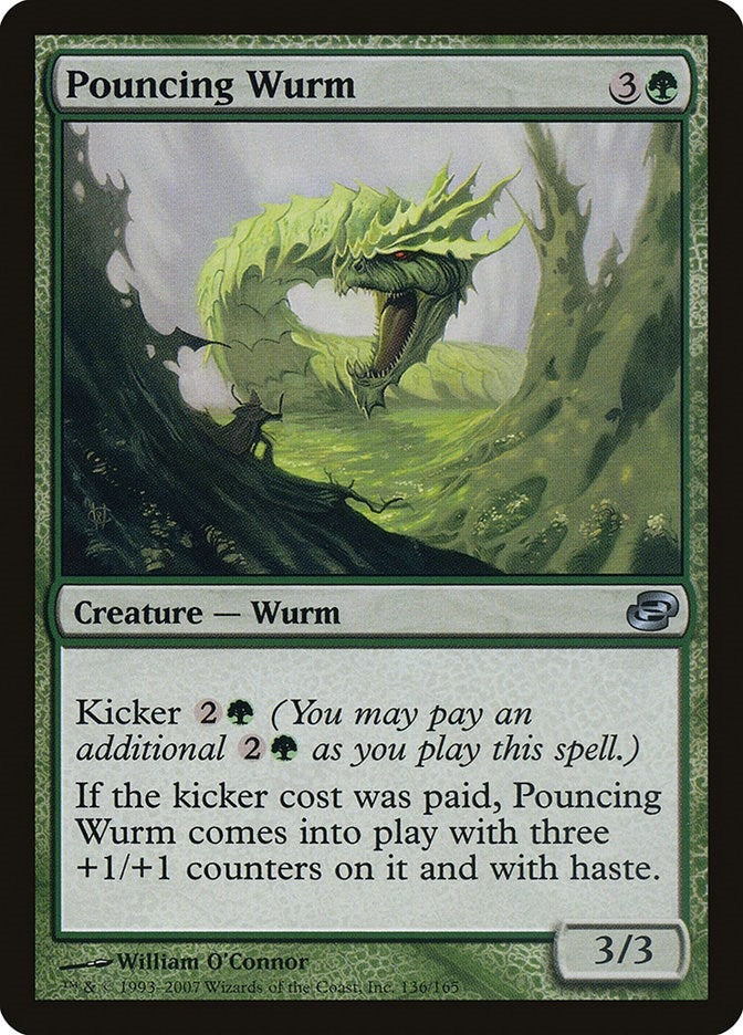 Image for Pouncing Wurm (Planar Chaos) (136) - Magic: The Gathering