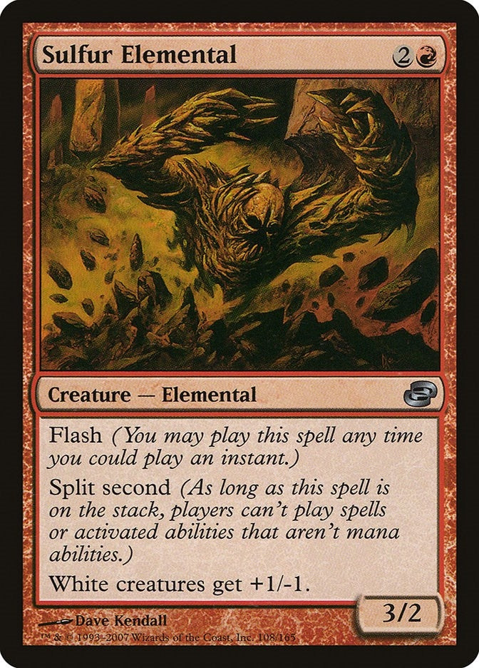 Image for Sulfur Elemental (Planar Chaos) (108) - Magic: The Gathering