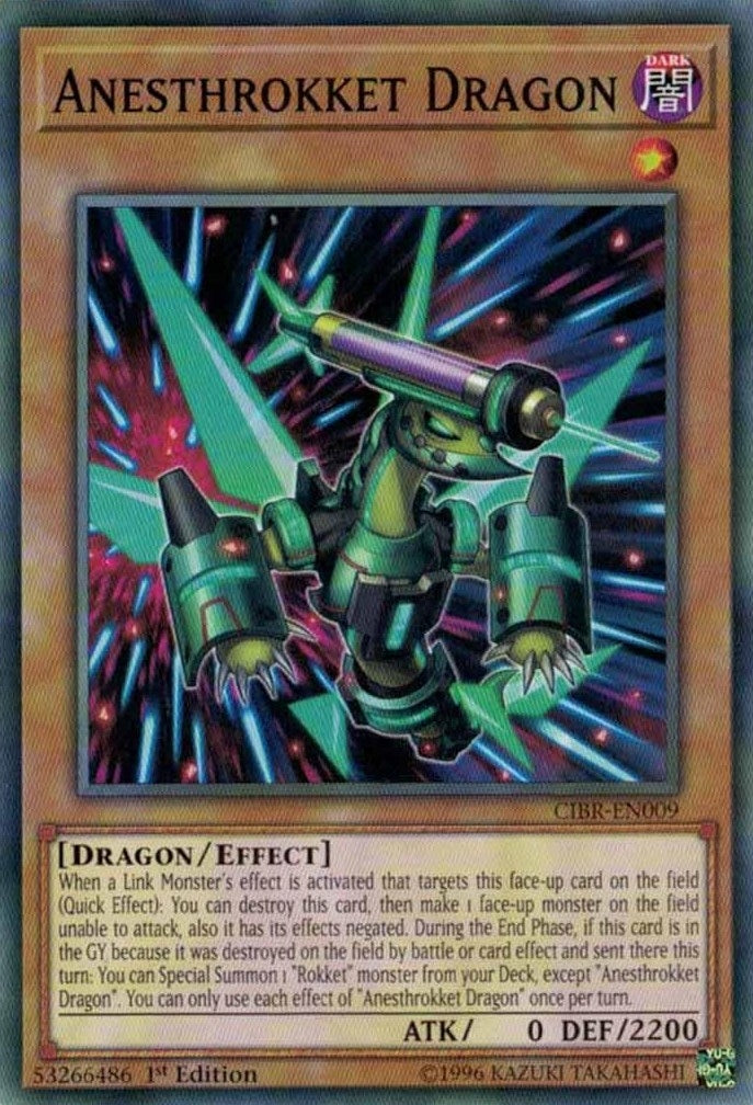 Image for Anesthrokket Dragon (Circuit Break) (CIBR-EN009) - YuGiOh