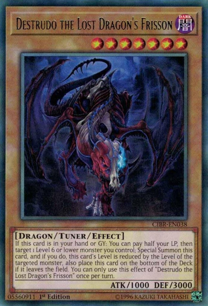 Image for Destrudo the Lost Dragon's Frisson (Circuit Break) (CIBR-EN038) - YuGiOh
