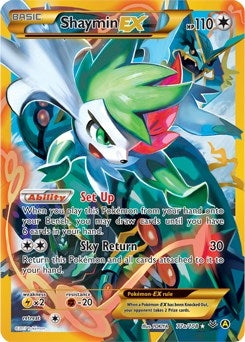 Image for Shaymin EX - 77a/108 (Alternate Art Promos) (077a/108) - Pokemon