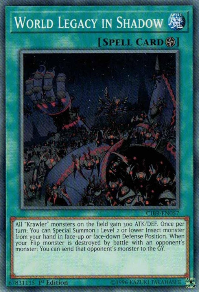 Image for World Legacy in Shadow (Circuit Break) (CIBR-EN057) - YuGiOh