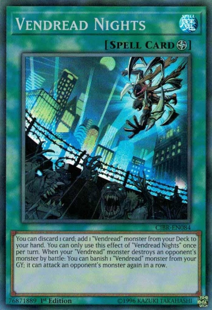 Image for Vendread Nights (Circuit Break) (CIBR-EN084) - YuGiOh