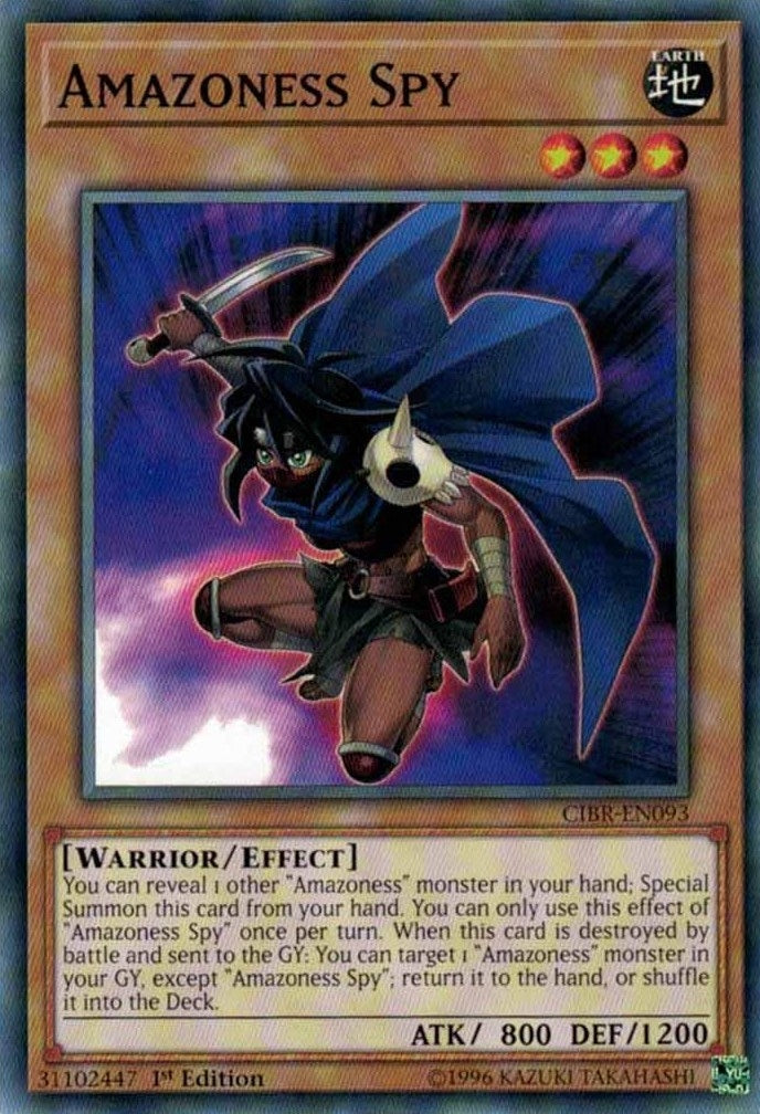 Image for Amazoness Spy (Circuit Break) (CIBR-EN093) - YuGiOh