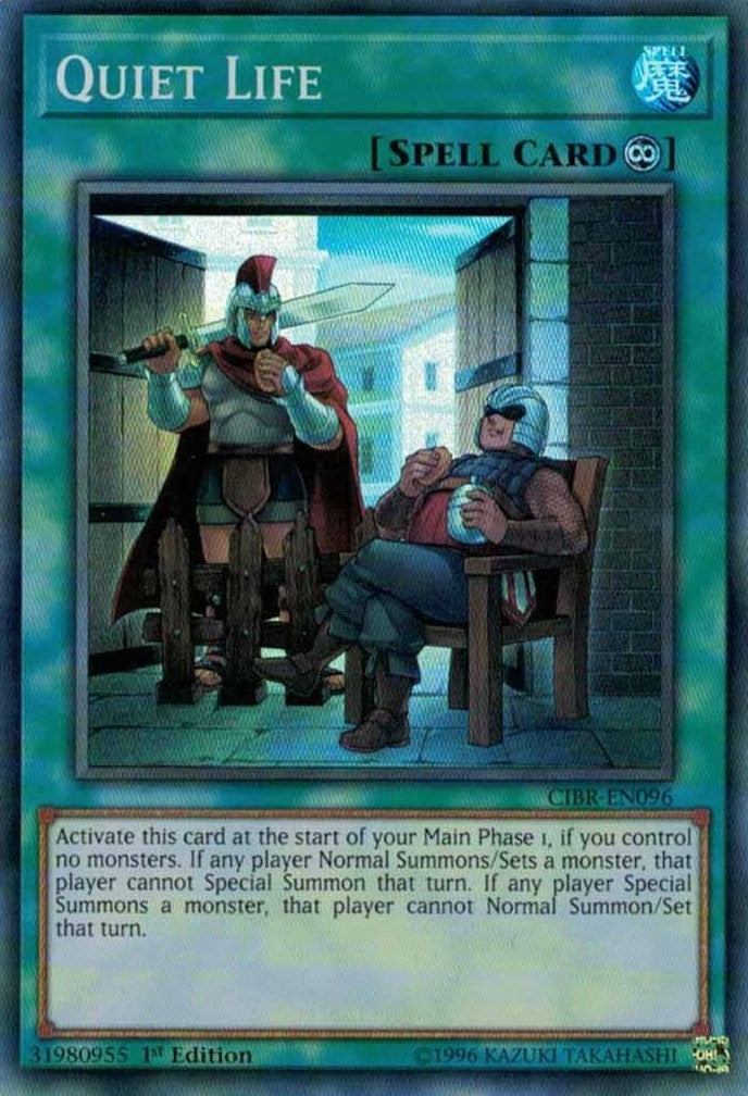 Image for Quiet Life (Circuit Break) (CIBR-EN096) - YuGiOh