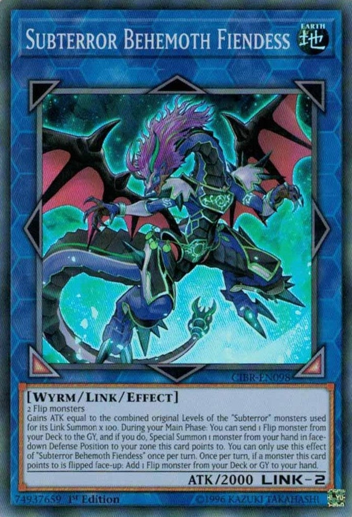 Image for Subterror Behemoth Fiendess (Circuit Break) (CIBR-EN098) - YuGiOh
