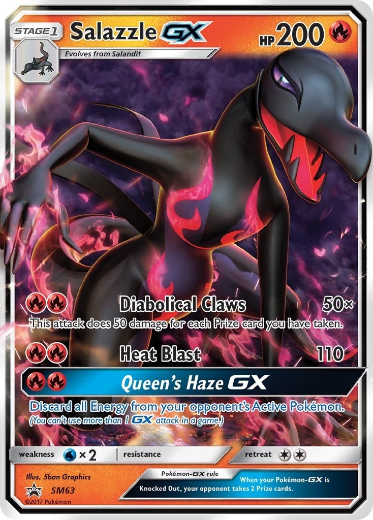 Image for Salazzle GX - SM63 (SM Promos) (SM63) - Pokemon