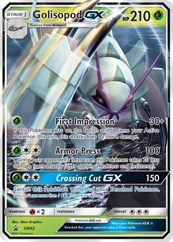 Image for Golisopod GX - SM62 (SM Promos) (SM62) - Pokemon