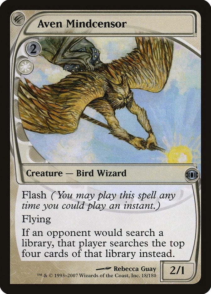Image for Aven Mindcensor (Future Sight) (18) - Magic: The Gathering