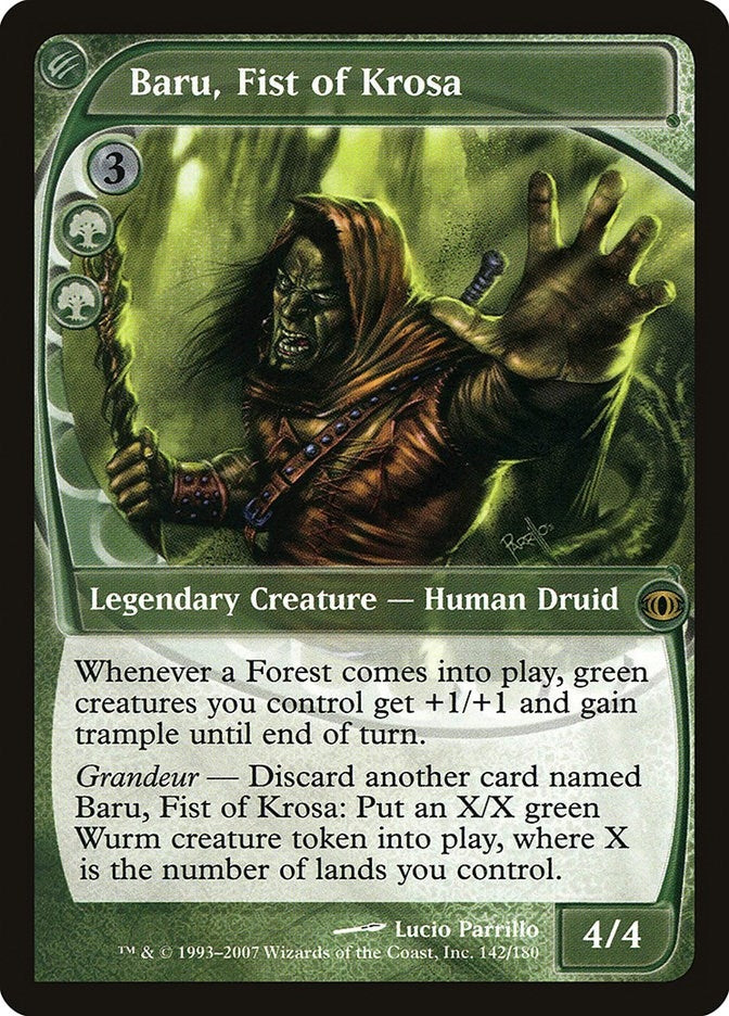 Image for Baru, Fist of Krosa (Future Sight) (142) - Magic: The Gathering