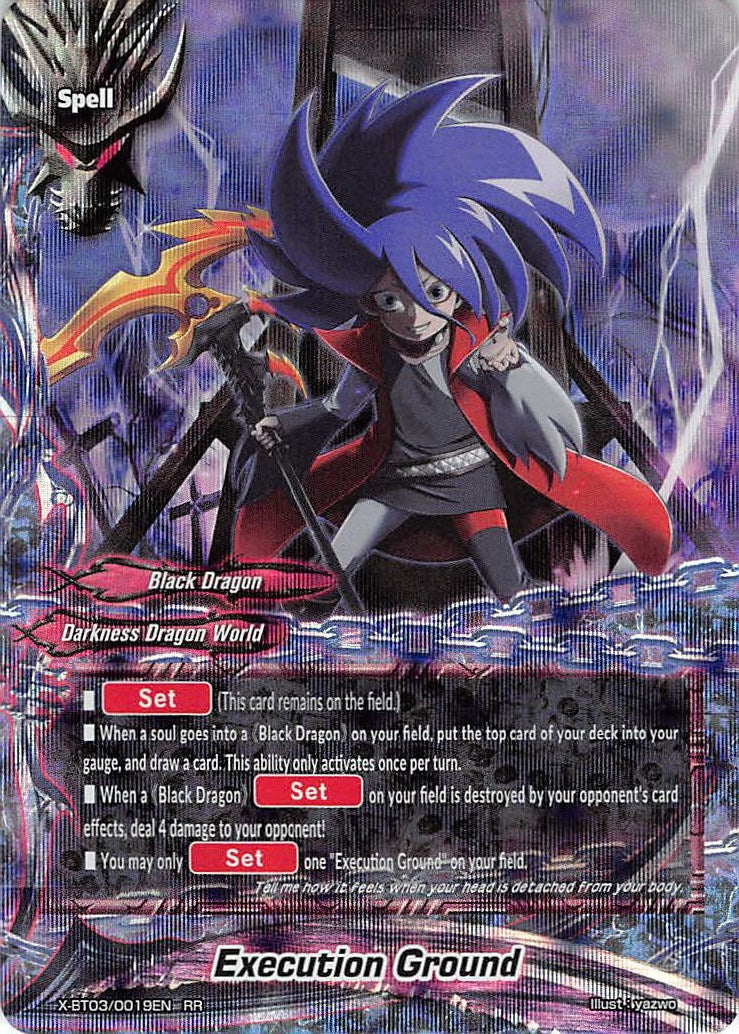 Image for Execution Ground (Overturn! Thunder Empire!!) (X-BT03/0019EN) - Future Card BuddyFight