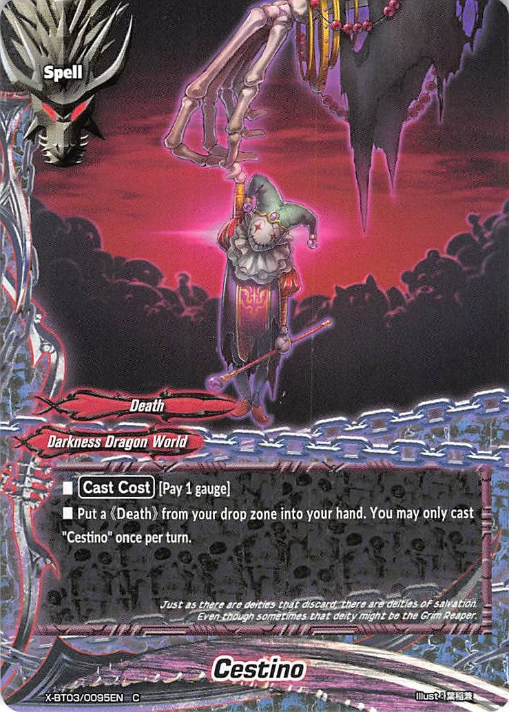 Image for Cestino (Overturn! Thunder Empire!!) (X-BT03/0095EN) - Future Card BuddyFight