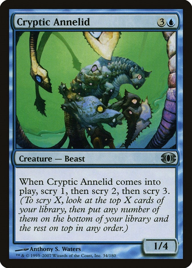 Image for Cryptic Annelid (Future Sight) (34) - Magic: The Gathering