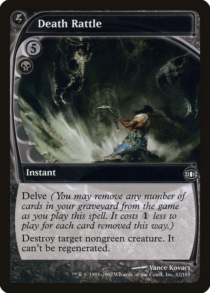 Image for Death Rattle (Future Sight) (82) - Magic: The Gathering