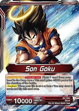 Image for Son Goku // Soul Unleashed Son Goku (Union Force) (BT2-002) - Dragon Ball Super: Masters