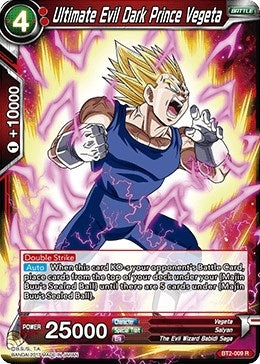 Image for Ultimate Evil Dark Prince Vegeta (Union Force) (BT2-009) - Dragon Ball Super: Masters