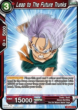 Image for Leap to The Future Trunks (Union Force) (BT2-011) - Dragon Ball Super: Masters