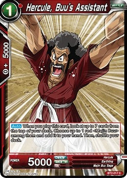 Image for Hercule, Buu's Assistant (Union Force) (BT2-017) - Dragon Ball Super: Masters