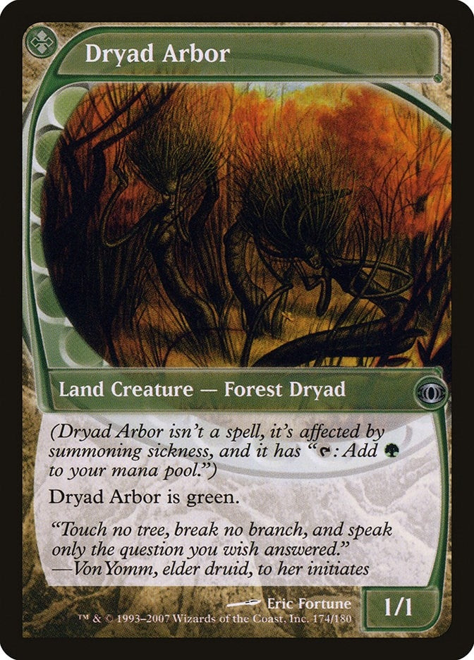 Image for Dryad Arbor (Future Sight) (174) - Magic: The Gathering