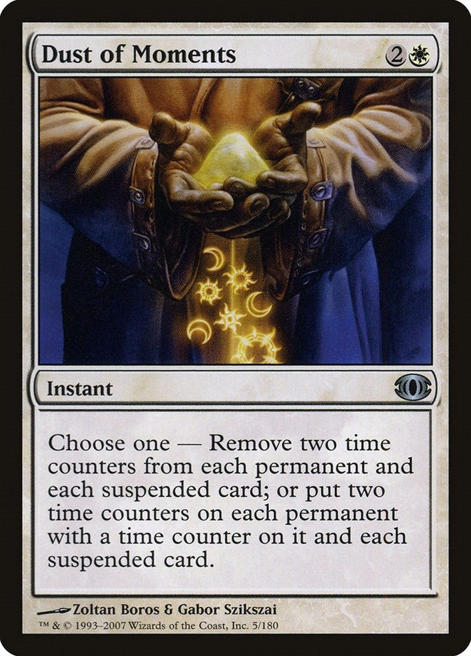 Image for Dust of Moments (Future Sight) (5) - Magic: The Gathering