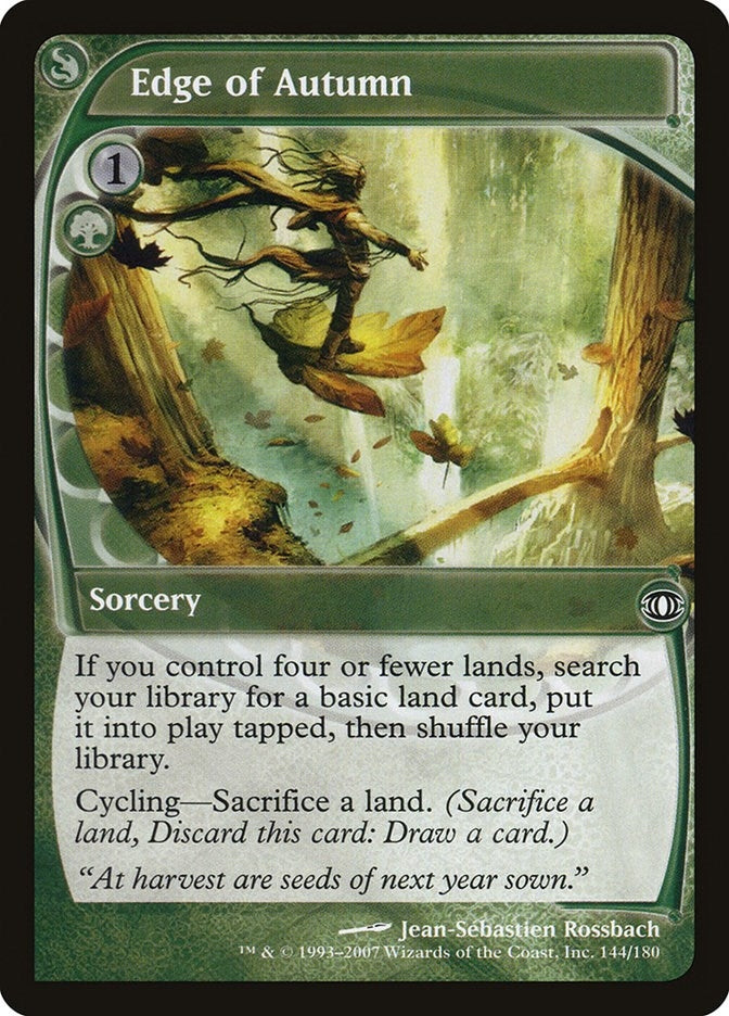 Image for Edge of Autumn (Future Sight) (144) - Magic: The Gathering