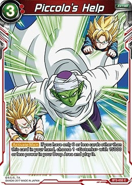 Image for Piccolo's Help (Union Force) (BT2-032) - Dragon Ball Super: Masters