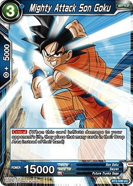Image for Mighty Attack Son Goku (Union Force) (BT2-038) - Dragon Ball Super: Masters
