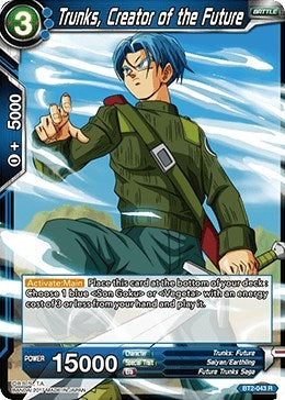 Image for Trunks, Creator of the Future (Union Force) (BT2-043) - Dragon Ball Super: Masters