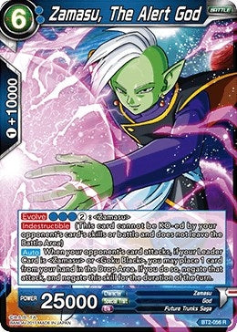 Image for Zamasu, The Alert God (Union Force) (BT2-056) - Dragon Ball Super: Masters